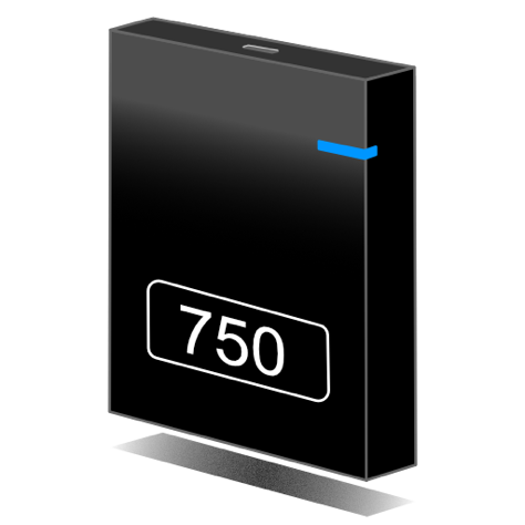 750GB Hard Drive Icon
