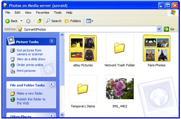 Network Browsing Windows