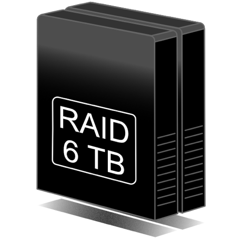 6TB Raid Icon