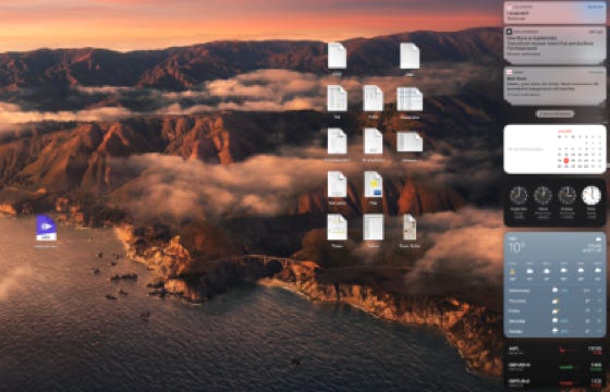 MacOS Notification Center